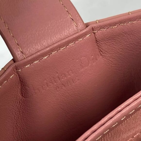 CHRISTIAN DIOR Cannage Lady Dior card holder case - Picture 14 of 14